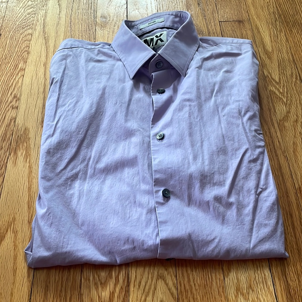 Mens express button down
